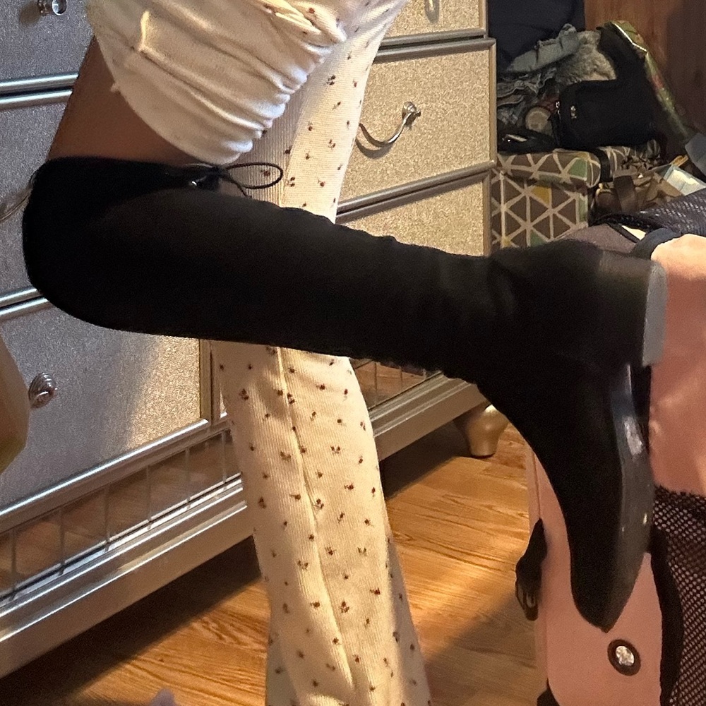 Black Over the Knee boots